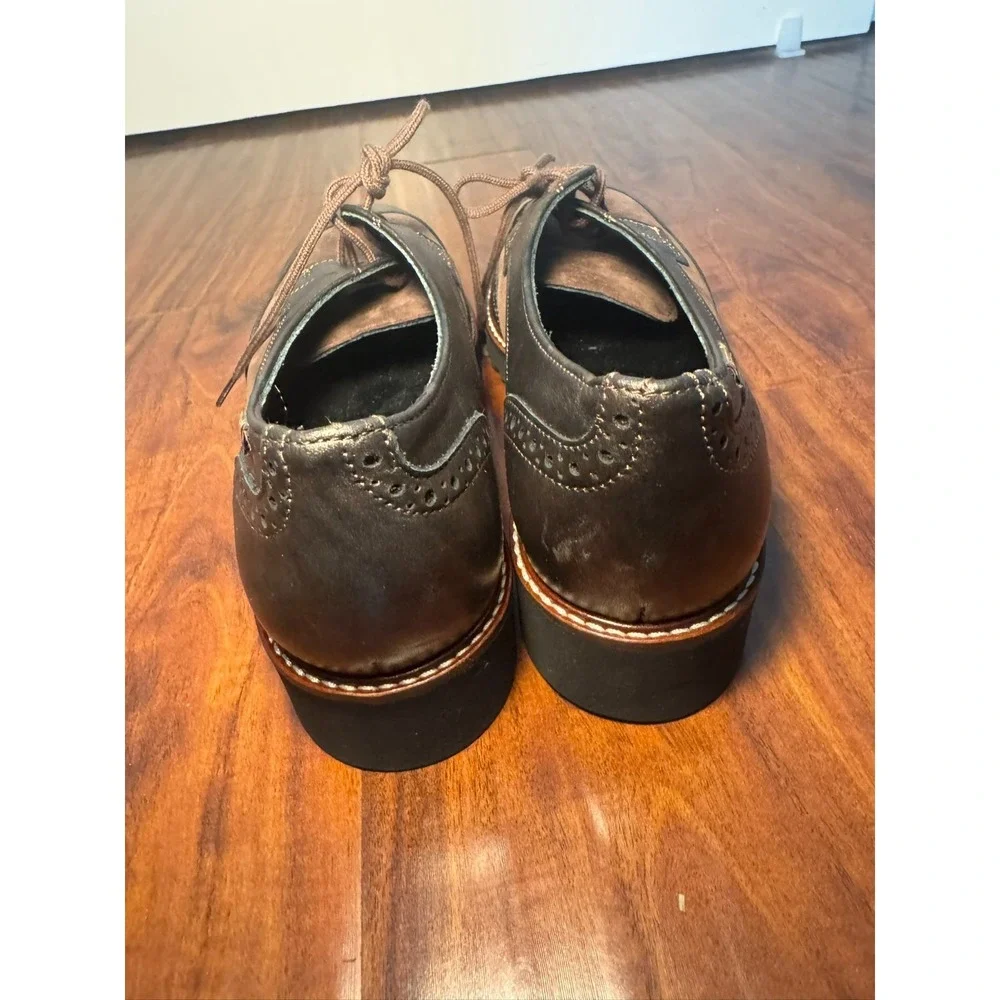 Mephisto Selenia Womens Oxford Shoes US 9 Lace-Up Air-Relax Wingtip Derby Dress - Picture 6 of 8